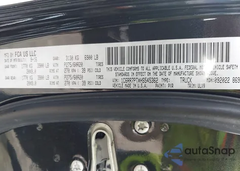 2017 Ram 1500 Longhorn z USA, uszkodzony, nr VIN 1C6RR7PTXHS545362